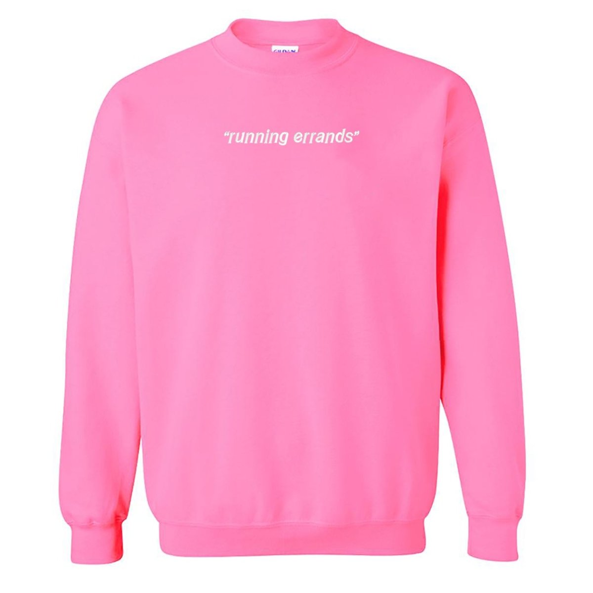 'Running Errands' Crewneck Sweatshirt - United Monograms