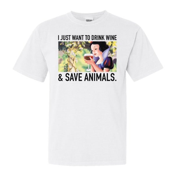 'Save the Animals' T-Shirt - United Monograms