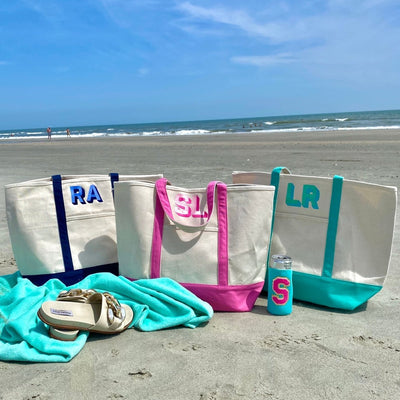 Shadow Block Canvas Tote Bag - United Monograms