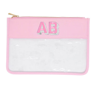 Shadow Block Clear Pouch - United Monograms