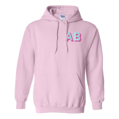 Shadow Block Letters Hoodie - United Monograms