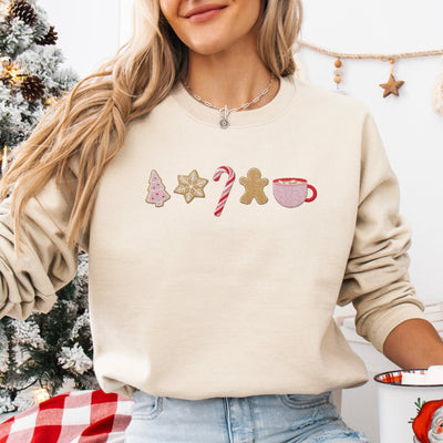 ‘Sips & Sweet Delights’ Crewneck Sweatshirt - United Monograms