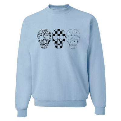 'Skulls' Crewneck Sweatshirt - United Monograms