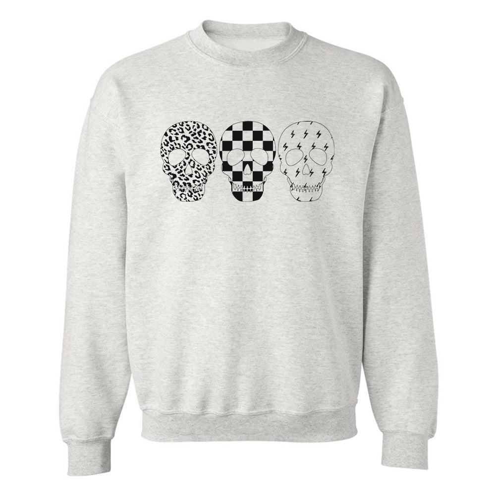 'Skulls' Crewneck Sweatshirt - United Monograms