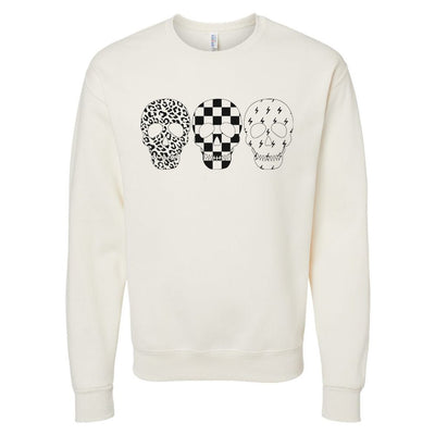 'Skulls' Crewneck Sweatshirt - United Monograms