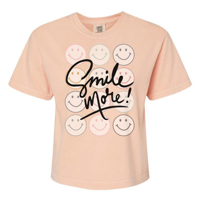 'Smile More' Boxy T - Shirt - United Monograms