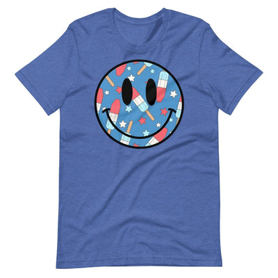 'Smiley Face Firecracker Popsicle' Premium Tee - United Monograms