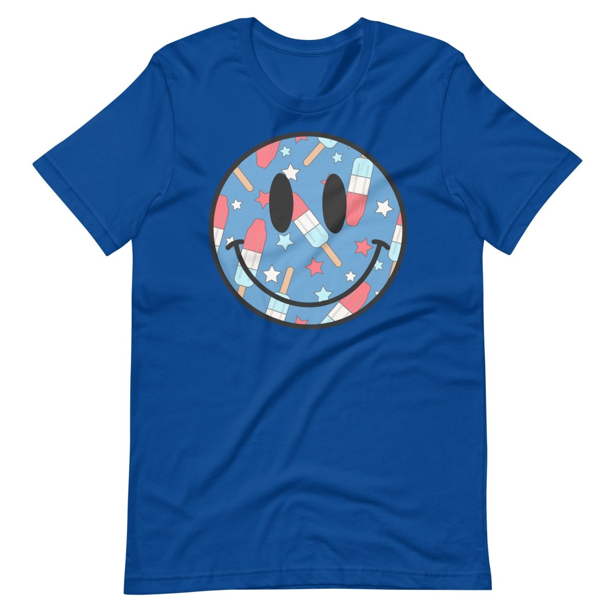 'Smiley Face Firecracker Popsicle' Premium Tee - United Monograms