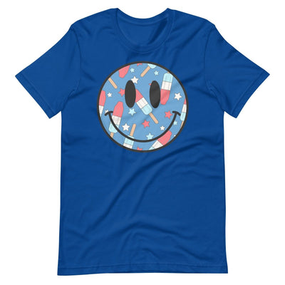 'Smiley Face Firecracker Popsicle' Premium Tee - United Monograms