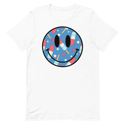 'Smiley Face Firecracker Popsicle' Premium Tee - United Monograms