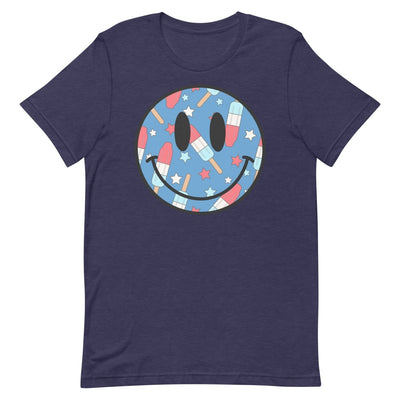 'Smiley Face Firecracker Popsicle' Premium Tee - United Monograms