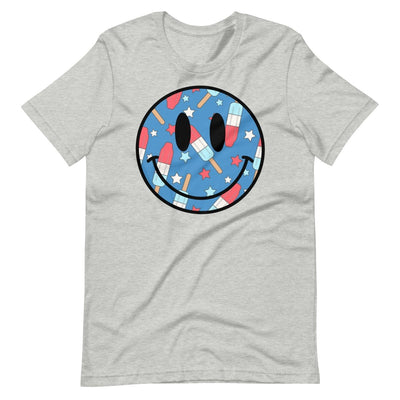 'Smiley Face Firecracker Popsicle' Premium Tee - United Monograms