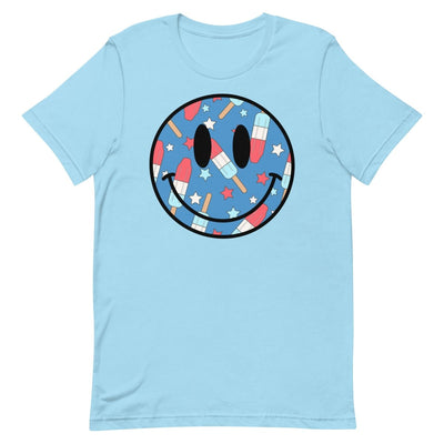 'Smiley Face Firecracker Popsicle' Premium Tee - United Monograms