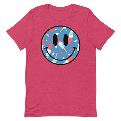 'Smiley Face Firecracker Popsicle' Premium Tee - United Monograms