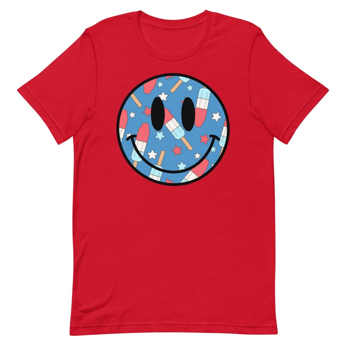 'Smiley Face Firecracker Popsicle' Premium Tee - United Monograms