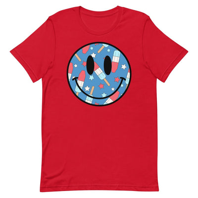 'Smiley Face Firecracker Popsicle' Premium Tee - United Monograms