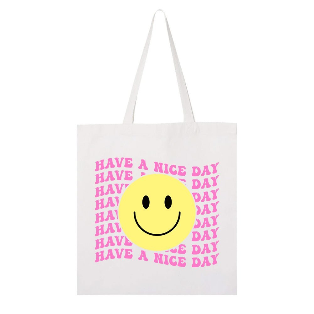 Smiley Tote Bag - United Monograms