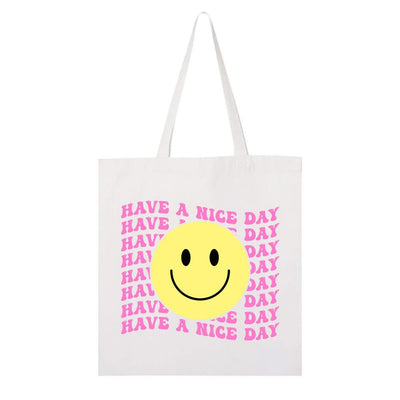 Smiley Tote Bag - United Monograms