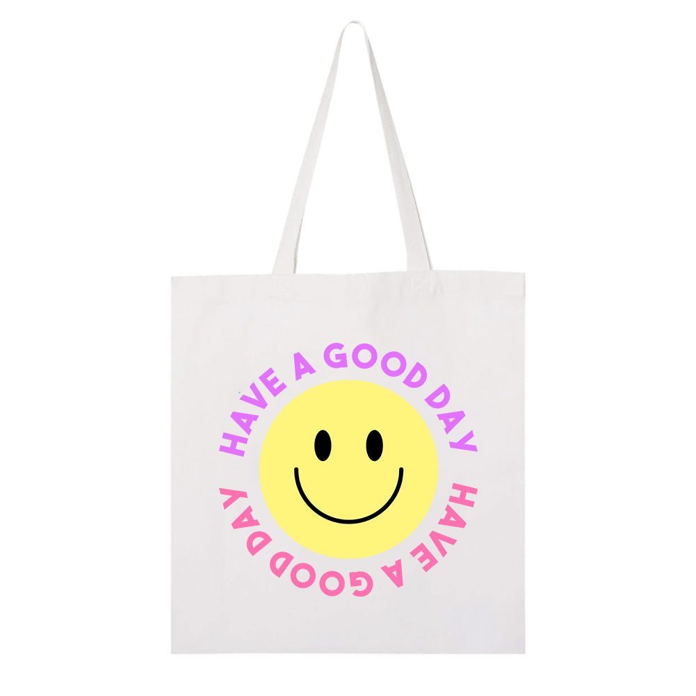 Smiley Tote Bag - United Monograms