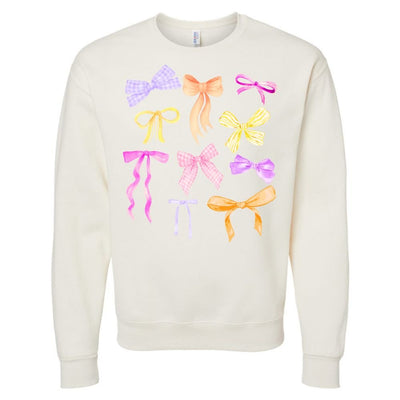 ‘Spring Bow Show' Crewneck Sweatshirt - United Monograms