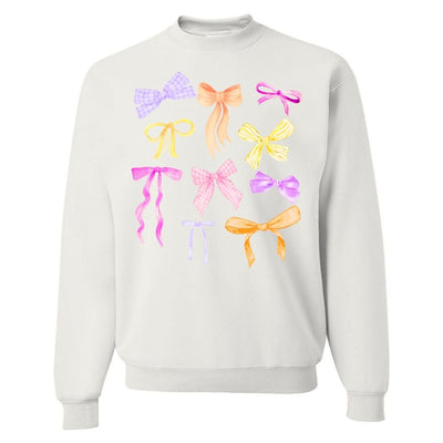 ‘Spring Bow Show' Crewneck Sweatshirt - United Monograms
