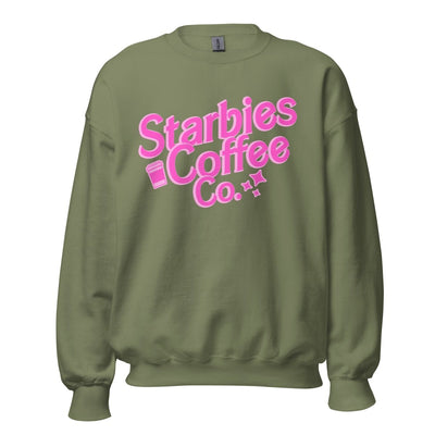 'Starbies Coffee Co' Crewneck Sweatshirt - United Monograms