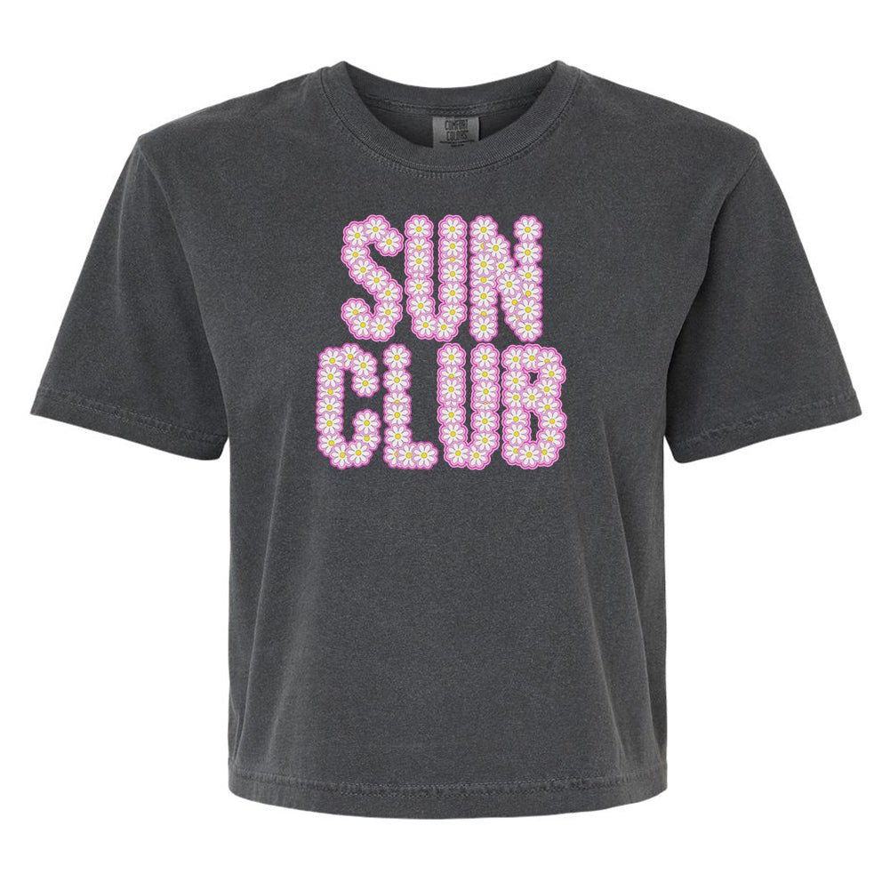 'Sun Club' Boxy T - Shirt - United Monograms
