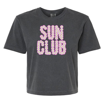 'Sun Club' Boxy T - Shirt - United Monograms