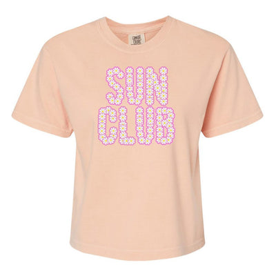 'Sun Club' Boxy T - Shirt - United Monograms