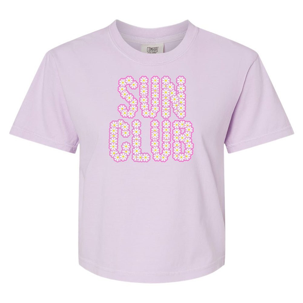 'Sun Club' Boxy T - Shirt - United Monograms