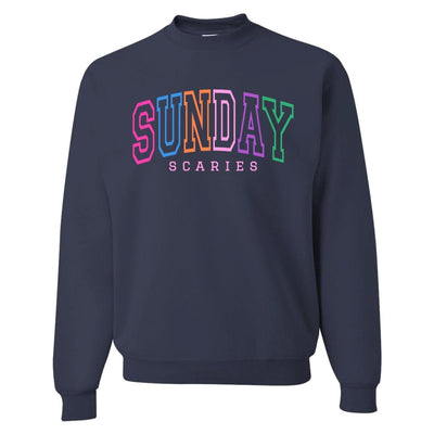 'Sunday Scaries' Crewneck Sweatshirt - United Monograms