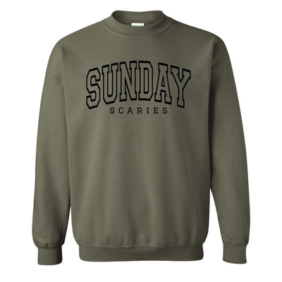 'Sunday Scaries' Crewneck Sweatshirt - United Monograms