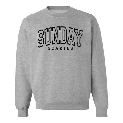 'Sunday Scaries' Crewneck Sweatshirt - United Monograms