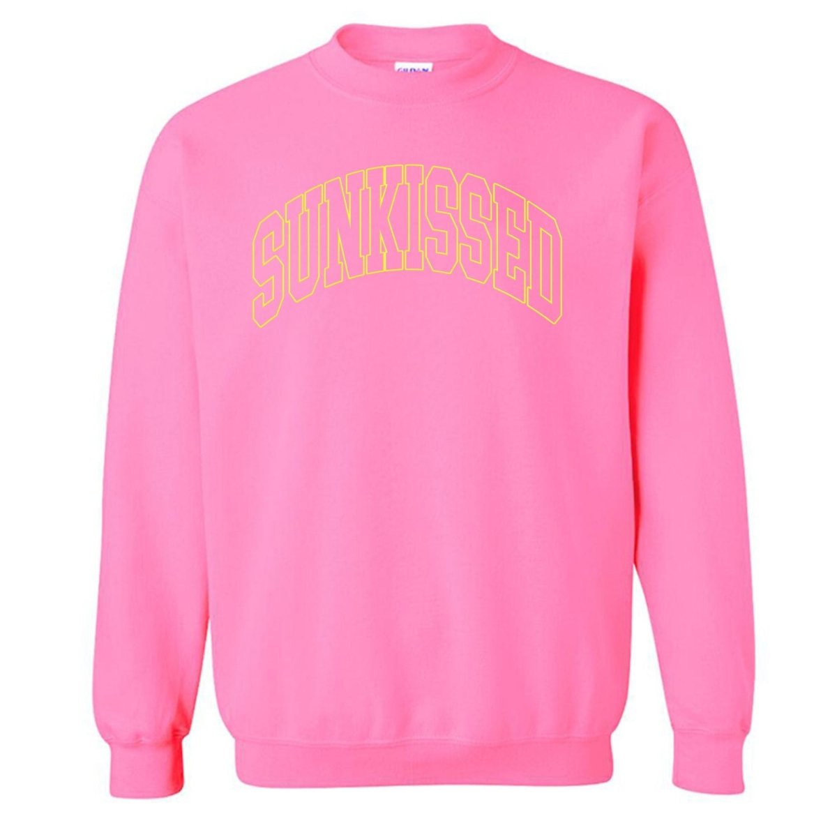 'Sunkissed' PUFF Crewneck Sweatshirt - United Monograms