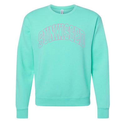 'Sunkissed' PUFF Crewneck Sweatshirt - United Monograms