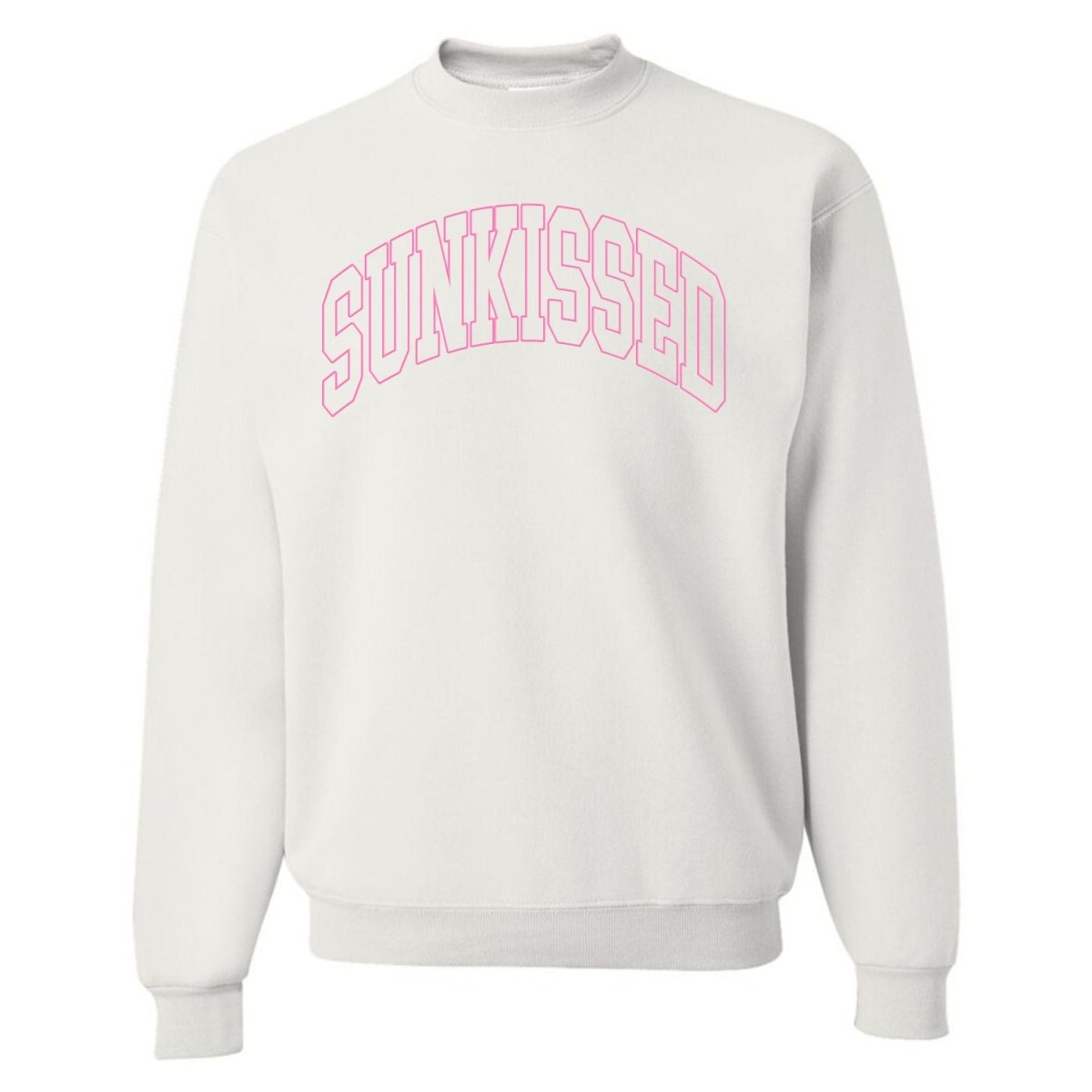 'Sunkissed' PUFF Crewneck Sweatshirt - United Monograms