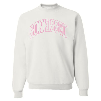 'Sunkissed' PUFF Crewneck Sweatshirt - United Monograms