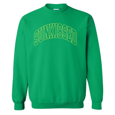 'Sunkissed' PUFF Crewneck Sweatshirt - United Monograms