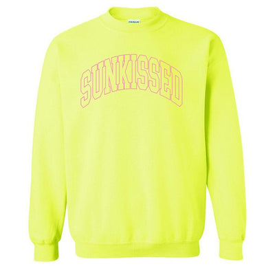 'Sunkissed' PUFF Crewneck Sweatshirt - United Monograms