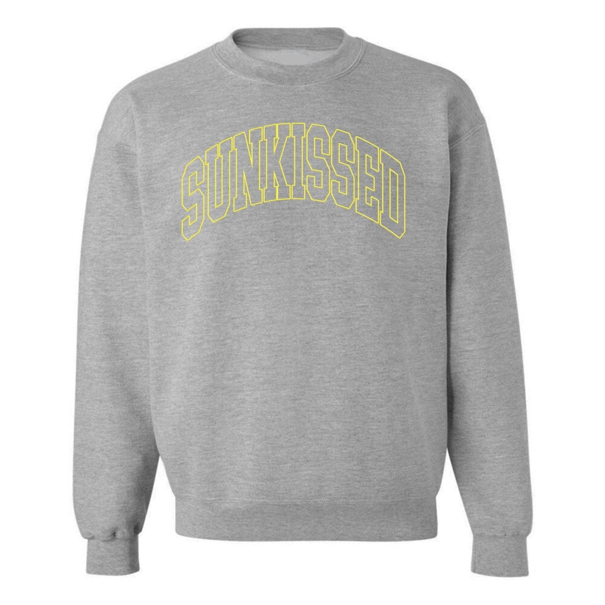 'Sunkissed' PUFF Crewneck Sweatshirt - United Monograms