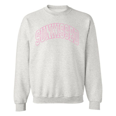 'Sunkissed' PUFF Crewneck Sweatshirt - United Monograms