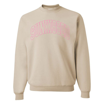 'Sunkissed' PUFF Crewneck Sweatshirt - United Monograms