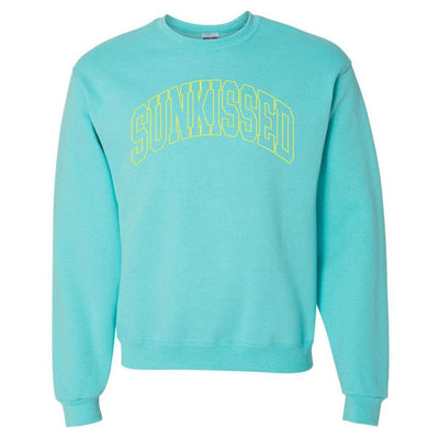'Sunkissed' PUFF Crewneck Sweatshirt - United Monograms