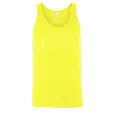 'Sunkissed' PUFF Neon Premium Tank Top - United Monograms