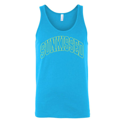 'Sunkissed' PUFF Neon Premium Tank Top - United Monograms