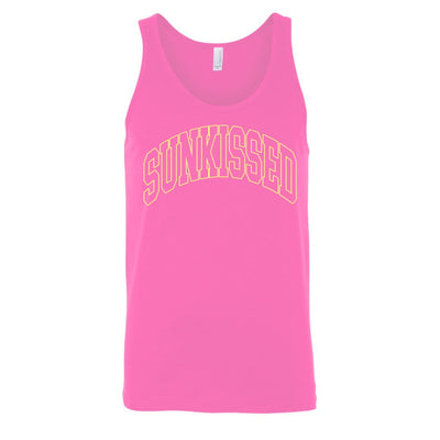 'Sunkissed' PUFF Neon Premium Tank Top - United Monograms