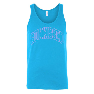 'Sunkissed' PUFF Neon Premium Tank Top - United Monograms