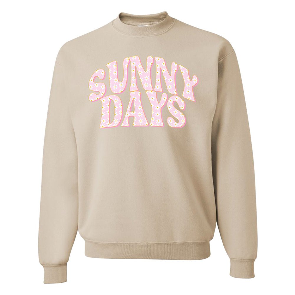 'Sunny Days' Crewneck Sweatshirt - United Monograms
