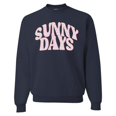 'Sunny Days' Crewneck Sweatshirt - United Monograms