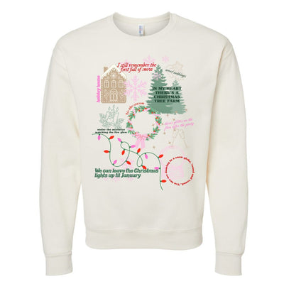 'Swiftie Christmas' Crewneck Sweatshirt - PG Version - United Monograms